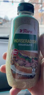 Horseradish Gluten Free Mustard, Horseradish