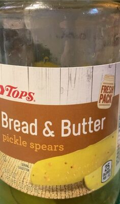 Bread & Butter Pickle Spears, Bread & Butter