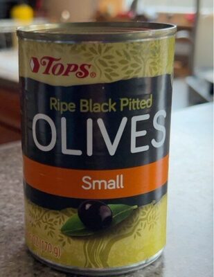 Small Ripe Black Pitted Olives