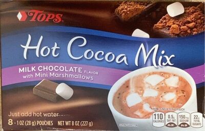 Milk Chocolate Flavored Hot Cocoa Mix With Mini Marshmallows, Milk Chocolate With Mini Marshmallows