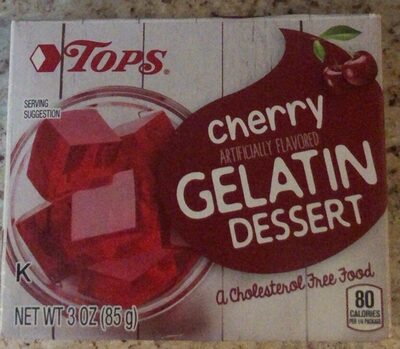 Cherry Gelatin Dessert, Cherry