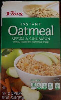 Apples & Cinnamon Instant Oatmeal, Apples & Cinnamon