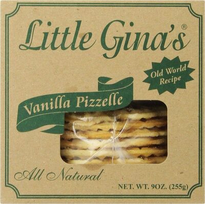 Vanilla Pizzelle, Vanilla