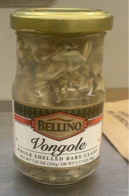 Vongole Whole Shelled Baby Clams