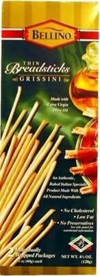 Grissini Torinesi Style Thin Breadsticks