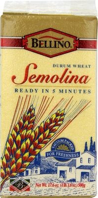 Bellino Durum Wheat Semolina, 17.6 Oz