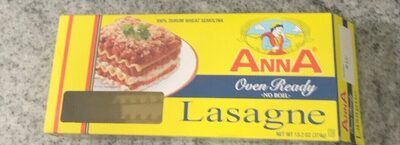 No Boil Oven Ready Lasagne Pasta