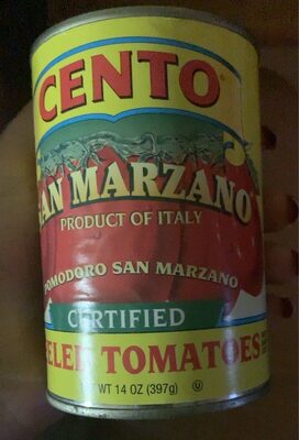 San Marzano Certified Whole Peeled Tomatoes