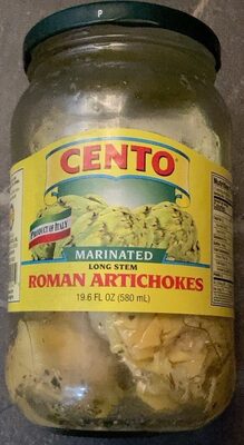 Marinated Long Stem Roman Artichokes