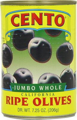 Jumbo Whole California Ripe Olives