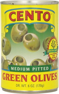 Medium Pitted Green Olives