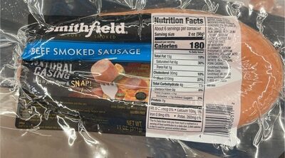 Smithfield, Beef Smoked Sausage