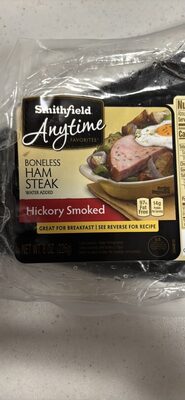 Hickory Smoked Boneless Ham Steak