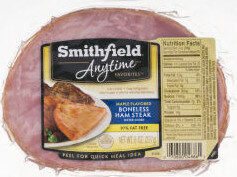 Maple Flavored Boneless Ham Steak, Maple