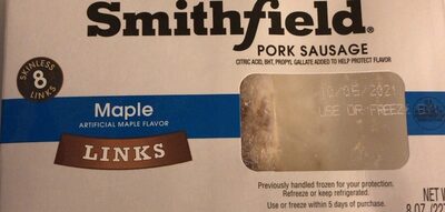  Maple  Pork Sausage Links