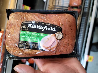 Roasted Garlic & Herb Fresh Pork Sirloin, Roasted Garlic & Herb