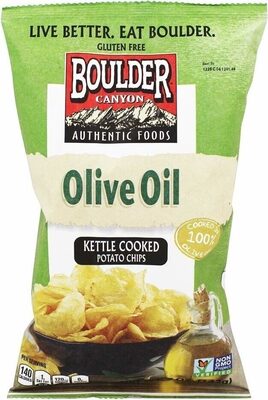Classic Sea Salt Olive Oil Kettle Style Potato Chips, Classic Sea Salt Olive Oil