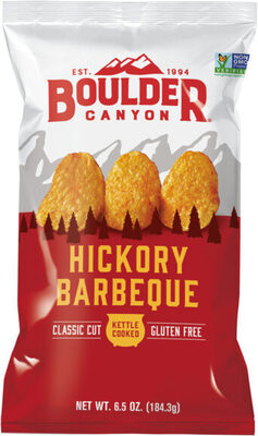 Hickory Barbeque Kettle Cooked Potato Chips, Hickory Barbeque