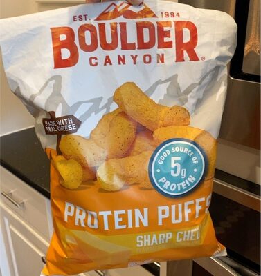 Sharp Cheddar Flavored Protein Puffs, Sharp Cheddar