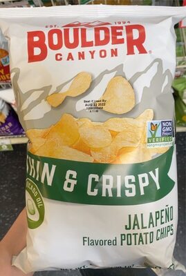 Thin & Crispy Jalapeno Potato Chips, Thin & Crispy Jalapeno