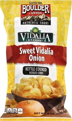 Sweet Vidalia Onion Kettle Style Potato Chips, Sweet Vidalia Onion