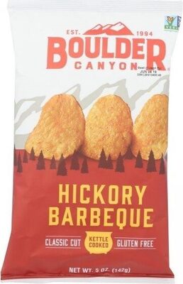 Hickory Barbeque Kettle Style Potato Chips, Hickory Barbeque