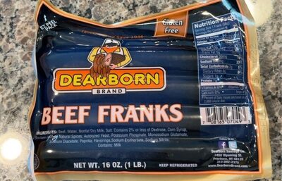 Beef Franks, Beef