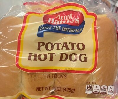 Potato Hot Dog Buns, Potato