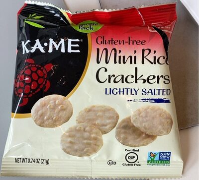 Simply Salted Gluten-Free Mini Rice Crackers, Simply Salted