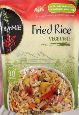 Vegetable Fried Rice, Vegetable