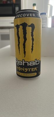 Rehab Iced Tea Energy Drink, Lemonade