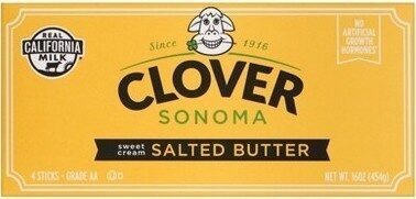 Sweet Cream Salted Butter, Sweet Cream