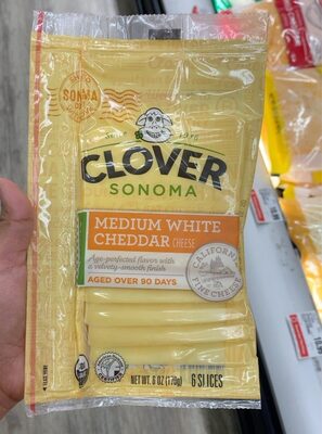 Medium White Cheddar Cheese, Medium White Cheddar