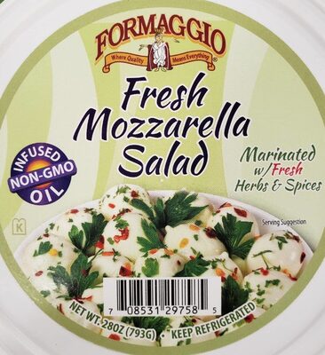 Fresh Mozzarella Salad, Mozzarella