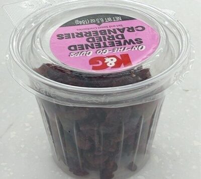 Sweetened Dried Cranberries, Sweetened