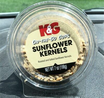Roasted And Salted Sunflower Kernels, Roasted And Salted