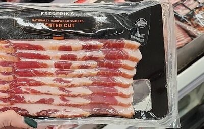 Hardwood Smoked Center Cut Bacon, Hardwood Smoked