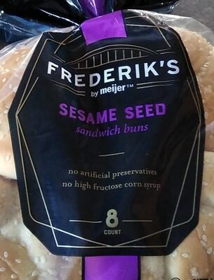 Sesame Seed Sandwich Buns, Sesame Seed
