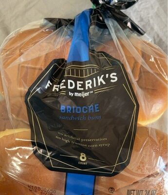 Brioche Sandwich Buns, Brioche