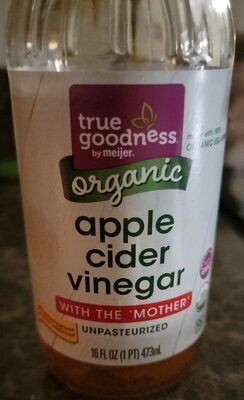 Apple Cider Organic Vinegar With The 'Mother', Apple Cider