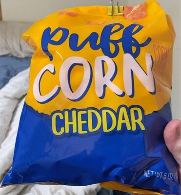 Cheddar Puffcorn Corn Snacks, Cheddar