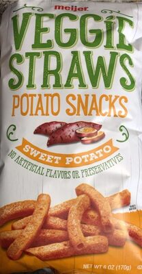 Sweet Potato Veggie Straws Potato Snacks, Sweet Potato Veggie Straws