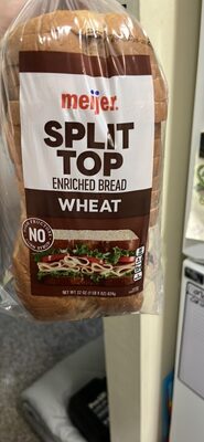 Wheat Enriched Split Top Bread, Wheat