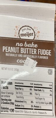 Peanut Butter Fudge No Bake Cookies, Peanut Butter Fudge