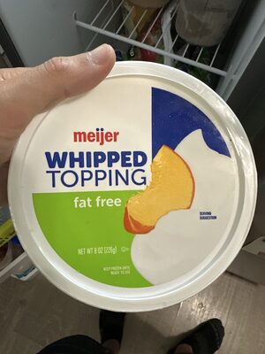 Fat Free Whipped Topping