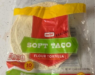 Soft Taco Medium Flour Tortilla, Soft Taco