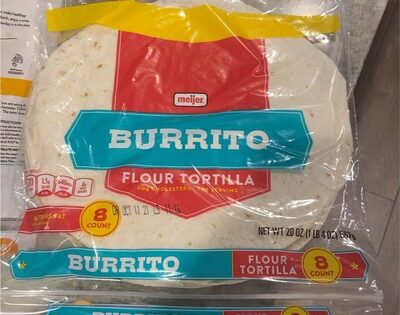 Burrito Large Flour Tortilla, Burrito