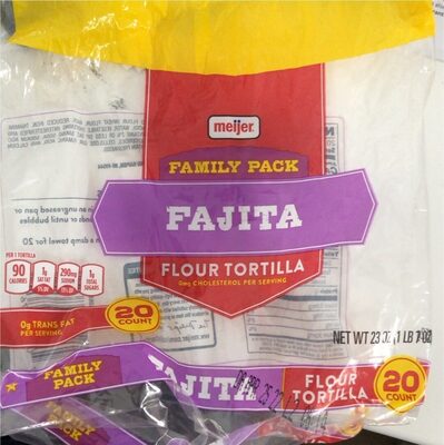 Fajita Small Flour Tortilla, Fajita