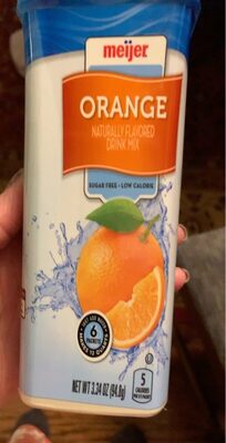 Orange Drink Mix, Orange