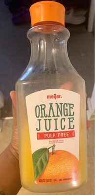 No Pulp Orange Juice, No Pulp Orange